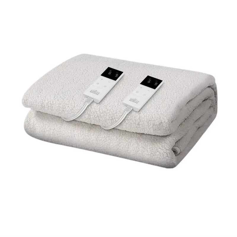 Giselle Bedding Queen Size Electric Blanket Fleece by SportZone.co.nz