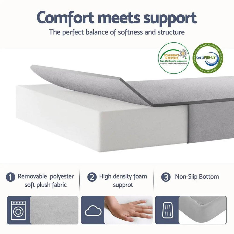 Giselle Foldable Mattress Folding Sofa Bed 4-fold Sleeping Camping Cushion Mat by SportZone.co.nz