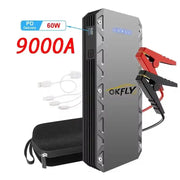 9000A Car Jump Starter & 12V Emergency Battery Booster Charger by Habicare