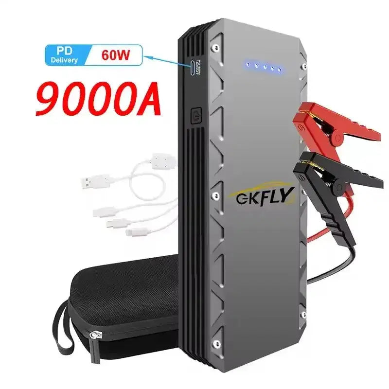 9000A Car Jump Starter & 12V Emergency Battery Booster Charger by Habicare