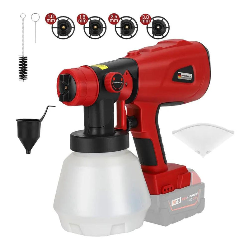 Paint Sprayer Fits Milwaukee 18V Battery Spray Gun by salelink.co.nz