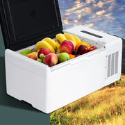 Glacio Camping Fridge 15L Portable Bar Fridges Freezer 12V/24V/240V by SportZone.co.nz