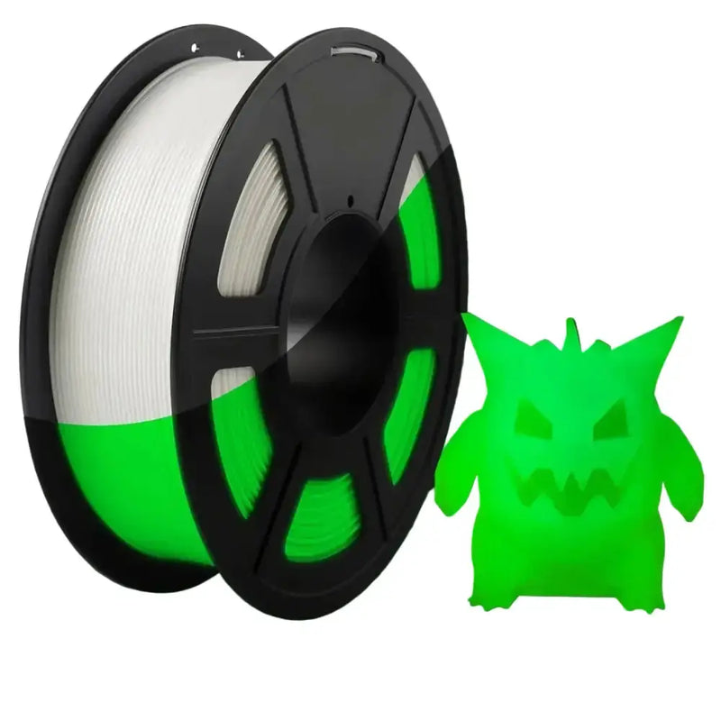 Glow-in-the-Dark PLA 3D Printer Filament 1.75mm (200g) (various colours available) by Habicare