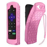 Glow-in-the-Dark Silicone Remote Control Cover with Lanyard by Habicare