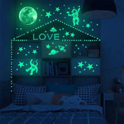 Glow in the Dark Space Themed Decals by 9eight5