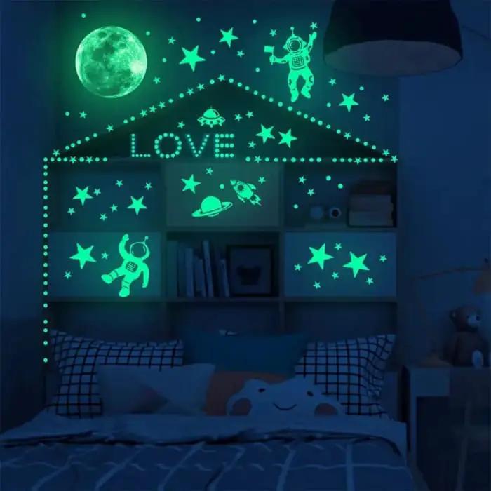 Glow in the Dark Space Themed Decals by 9eight5