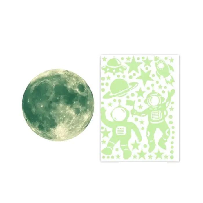 Glow in the Dark Space Themed Decals by 9eight5