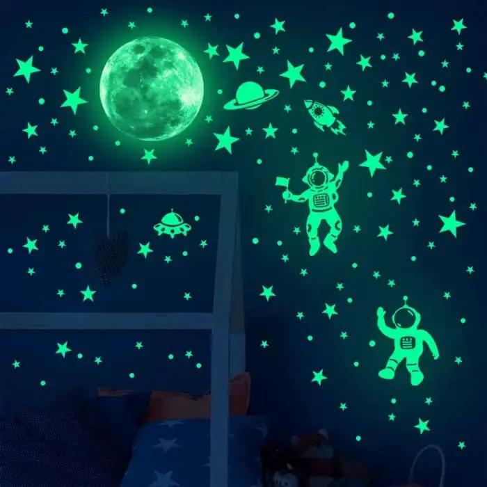 Glow in the Dark Space Themed Decals by 9eight5