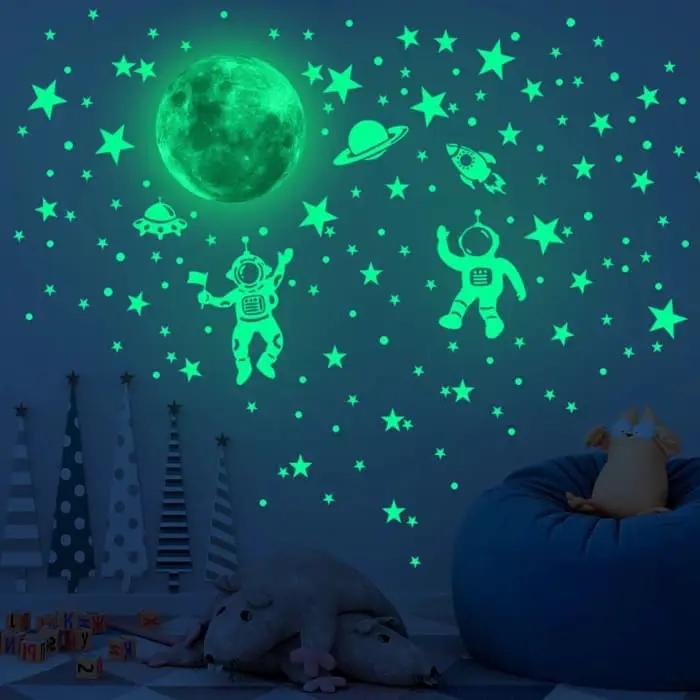 Glow in the Dark Space Themed Decals by 9eight5