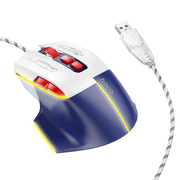 techplus GM31 Wired Gaming Mouse 3600 DPI With 7 Buttons Blue GM31 Wired Gaming Mouse 3600 DPI 7 Buttons