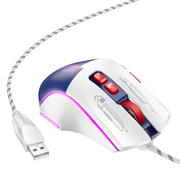 techplus GM31 Wired Gaming Mouse 3600 DPI With 7 Buttons Blue GM31 Wired Gaming Mouse 3600 DPI 7 Buttons
