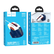 techplus GM31 Wired Gaming Mouse 3600 DPI With 7 Buttons Blue GM31 Wired Gaming Mouse 3600 DPI 7 Buttons