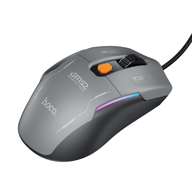 techplus GM52 12800 DPI Wired RGB Gaming Mouse With 6 Buttons GM52 12800 DPI Wired RGB Gaming Mouse with 6 Buttons