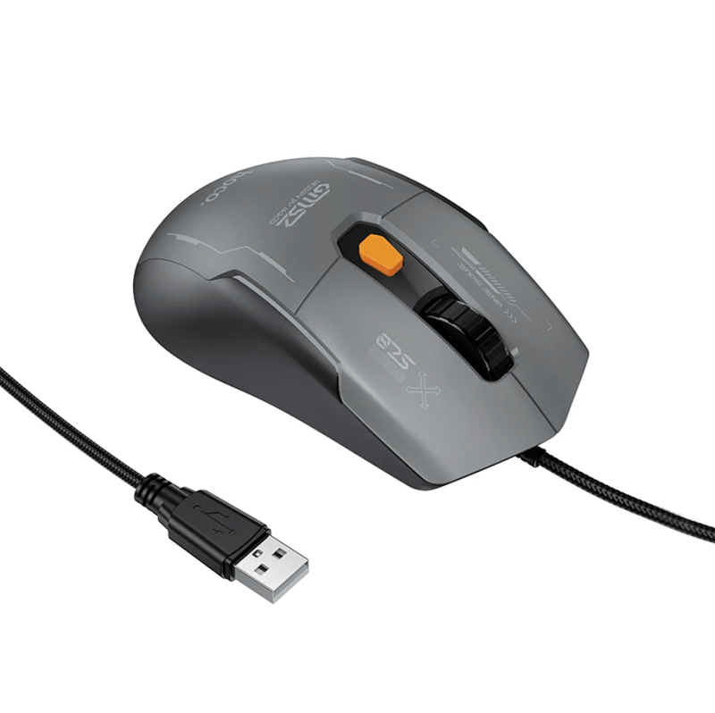 techplus GM52 12800 DPI Wired RGB Gaming Mouse With 6 Buttons GM52 12800 DPI Wired RGB Gaming Mouse with 6 Buttons
