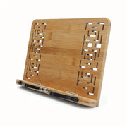 Bamboo Tablet iPad Cookbook Stand Holder Rack by salelink.co.nz