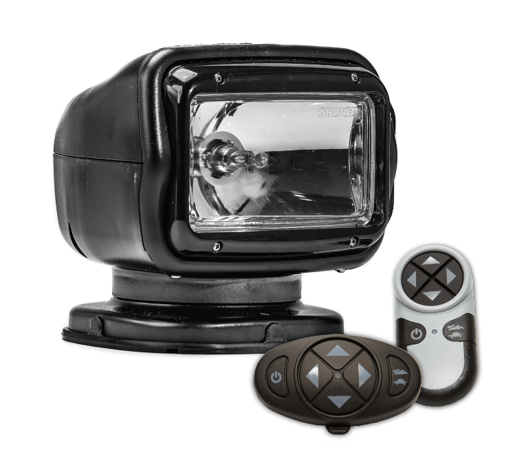 Golight GT Halogen w/Dual Remote - Black - Action Outdoors Kiwi