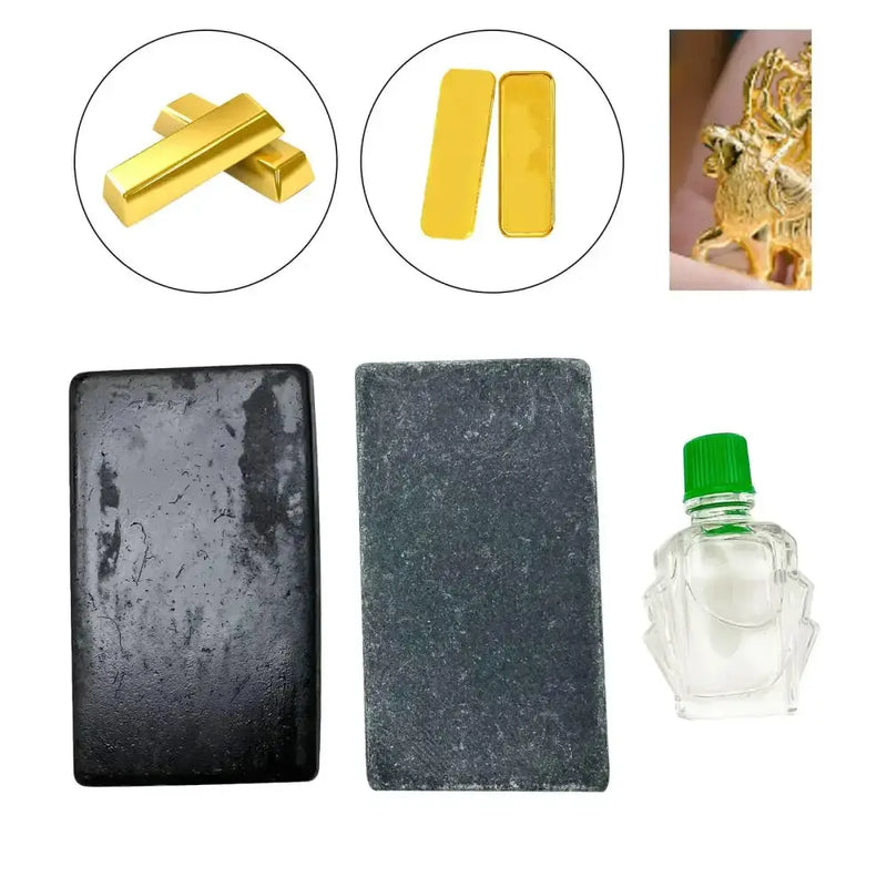 Gold Testing Kit – 10K/14K/18K/22K/24K Acid Tester with Stone & Tools for Jewlery by Habicare
