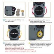 Golf Laser Range Finder – Slope & Pin Distance by Habicare