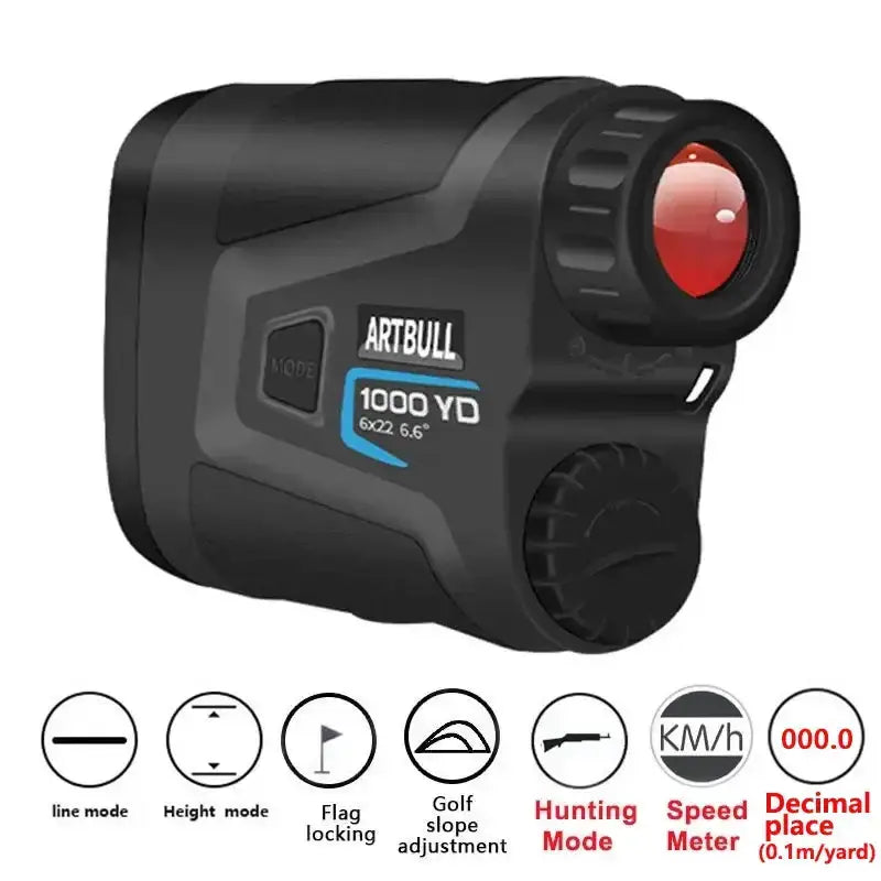 Golf Laser Range Finder – Slope & Pin Distance by Habicare