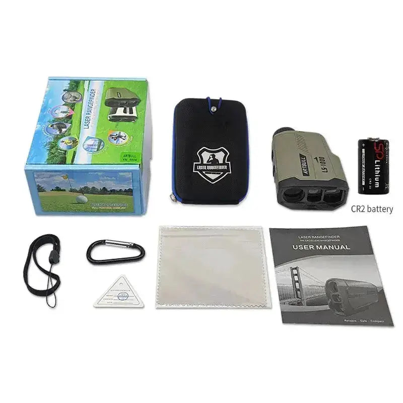 Golf Laser Range Finder – Slope & Pin Distance by Habicare