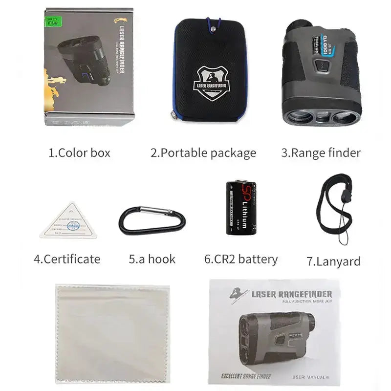 Golf Laser Range Finder – Slope & Pin Distance by Habicare