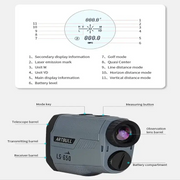 Golf Laser Range Finder – Slope & Pin Distance by Habicare