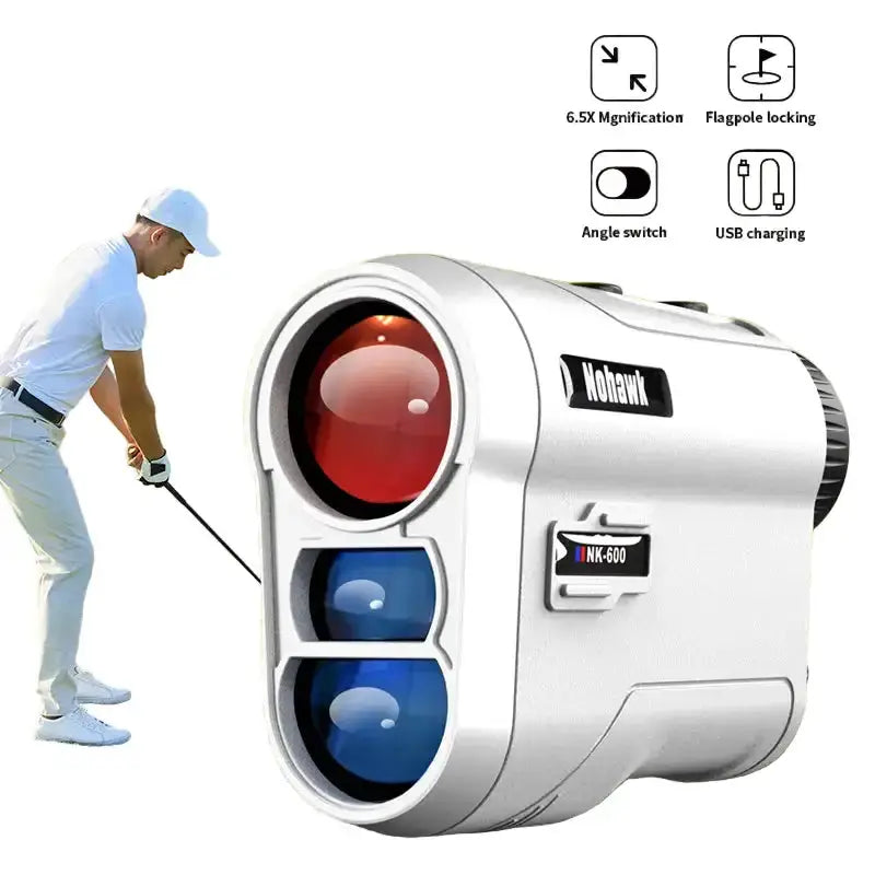 Golf Laser Rangefinder – USB Rechargeable with Slope (different models available) by Habicare