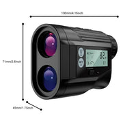 Golf Laser Rangefinder – USB Rechargeable with Slope (different models available) by Habicare