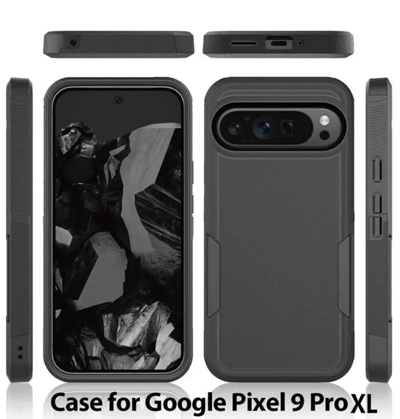 Google Pixel 9 Pro XL Dual Layer Armor Hard Case