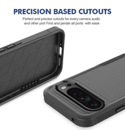 Google Pixel 10 Pro XL Dual Layer Armor Hard Case by techplus