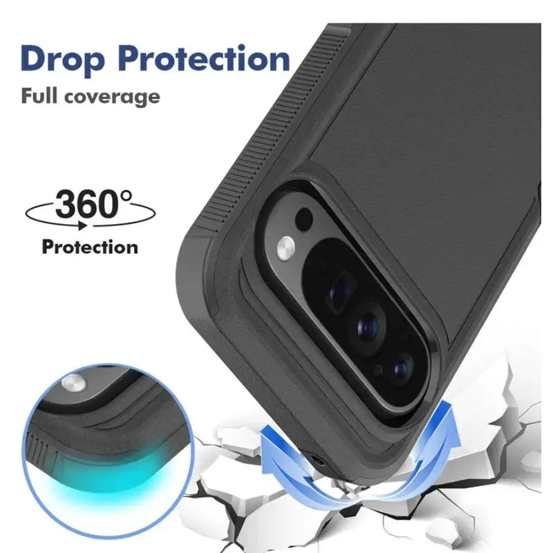 techplus Mobile Phone Case Google Pixel 10 Pro XL Dual Layer Armor Hard Case Google Pixel 10 Pro XL Dual Layer Armor Hard Case | NZ