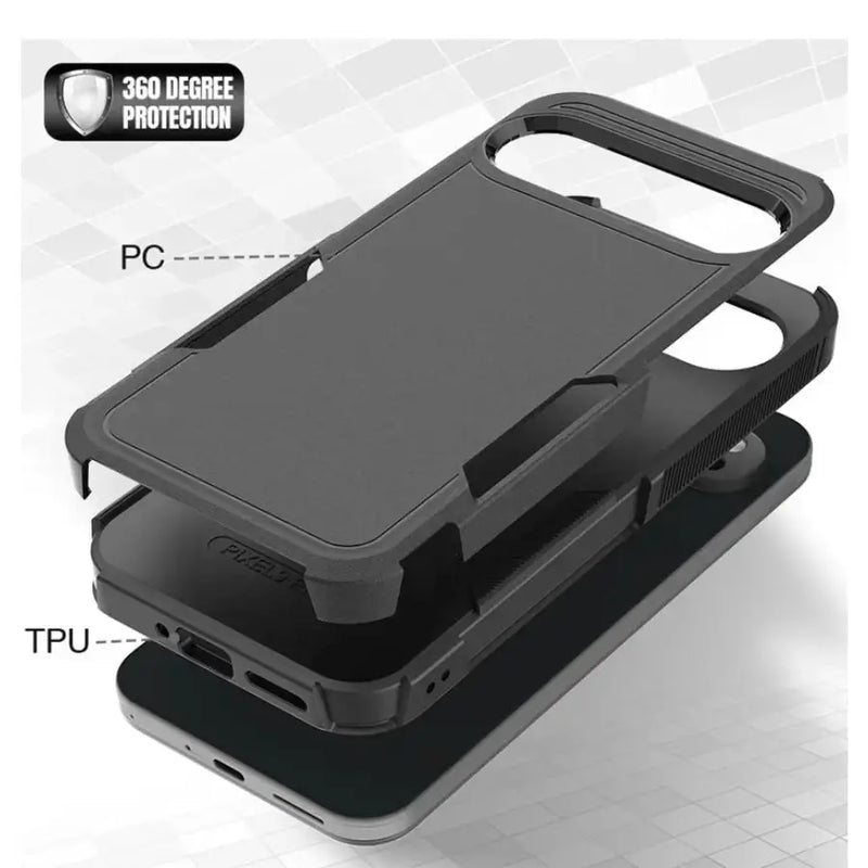 techplus Mobile Phone Case Google Pixel 10 Pro XL Dual Layer Armor Hard Case Google Pixel 10 Pro XL Dual Layer Armor Hard Case | NZ