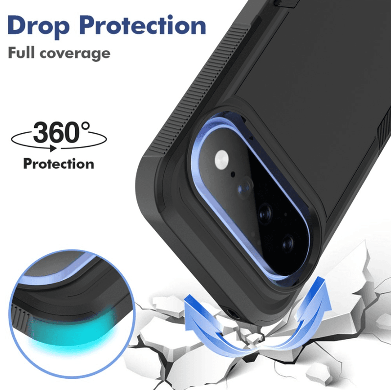 techplus Google Pixel 11 MagSafe Case – Rugged Shockproof Heavy Duty Cover Default Title Pixel 11 MagSafe Rugged Case With Magnetic Ring