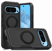 techplus Google Pixel 9 MagSafe Case Rugged Shockproof Heavy Duty Cover Google Pixel 9 MagSafe Rugged Case Shockproof