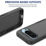 techplus Google Pixel 9 Pro MagSafe Rugged Case With Magnetic Ring Google Pixel 9 Pro MagSafe Rugged Case With Magnetic Ring
