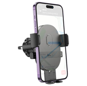 Universal Gravity Car Phone Holder – Air Vent Auto Clamp Mount by techplus