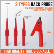 22Pcs Test Tool Aid 23500 Back Probe Kit SG Automotive Identified Probe Pin Wires by salelink.co.nz