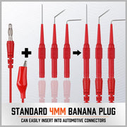 22Pcs Test Tool Aid 23500 Back Probe Kit SG Automotive Identified Probe Pin Wires by salelink.co.nz