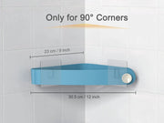 Corner Shower Caddy Bathroom Storage Shelf Holder Rack Adhesive by salelink.co.nz