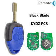 Habicare Ford Transit 2006 To 2014 Remote Key FO21 Blade 433MHz 4D63 KYDZ PCB Ford Transit Remote Key FO21 2006 2014 433MHz KYDZ 4D63