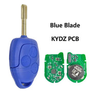 Habicare Ford Transit 2006 To 2014 Remote Key FO21 Blade 433MHz 4D63 KYDZ PCB Ford Transit Remote Key FO21 2006 2014 433MHz KYDZ 4D63
