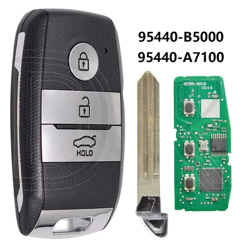 Habicare 315-433MHz 8A Proximity Car Remote Key For Kia K3 Forte 2013-2016 Habicare Kia K3 Forte Proximity Car Key 315MHz 433MHz