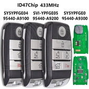 Habicare 433MHz ID47 Proximity Key Remote for Kia Carnival and Sedona 2016 to 2021 Kia Carnival Sedona Proximity Key Remote 433MHz ID47