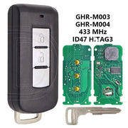 Remote Car Key for Mitsubishi Xpander, Eclipse Cross, Pajero Sport & L200 by Habicare