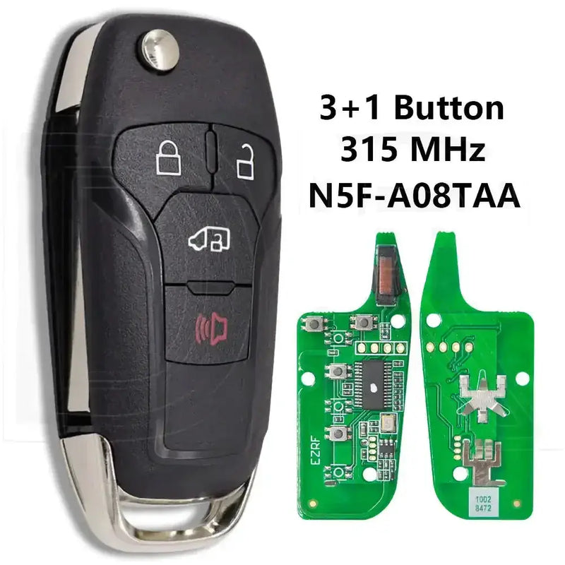Habicare Habicare ID49 Remote Key Fob For Ford 315 433 868 902MHz HU101 Blade Habicare ID49 Ford Remote Key Fob HU101 Blade