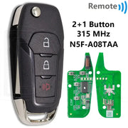 Habicare Habicare ID49 Remote Key Fob For Ford 315 433 868 902MHz HU101 Blade Habicare ID49 Ford Remote Key Fob HU101 Blade