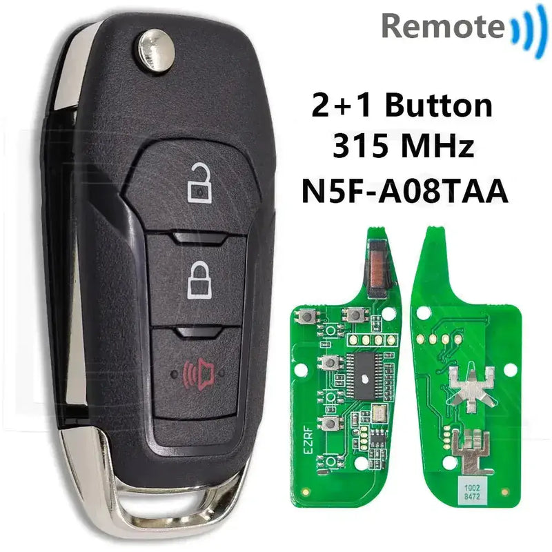 Habicare Habicare ID49 Remote Key Fob For Ford 315 433 868 902MHz HU101 Blade Habicare ID49 Ford Remote Key Fob HU101 Blade