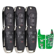 Habicare Habicare ID49 Remote Key Fob For Ford 315 433 868 902MHz HU101 Blade Habicare ID49 Ford Remote Key Fob HU101 Blade