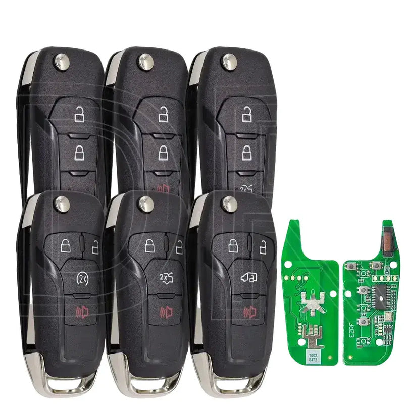 Habicare Habicare ID49 Remote Key Fob For Ford 315 433 868 902MHz HU101 Blade Habicare ID49 Ford Remote Key Fob HU101 Blade