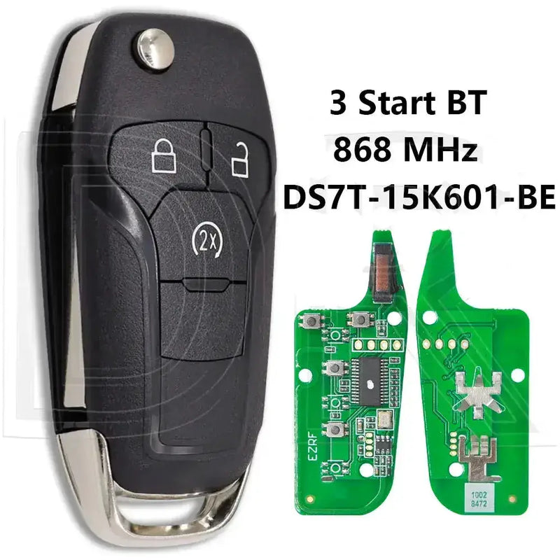 Habicare Habicare ID49 Remote Key Fob For Ford 315 433 868 902MHz HU101 Blade Habicare ID49 Ford Remote Key Fob HU101 Blade